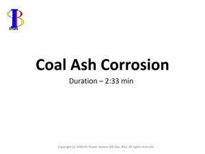 Coal Ash Corrosion