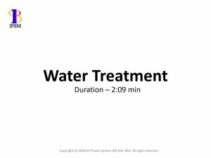Water Treatment